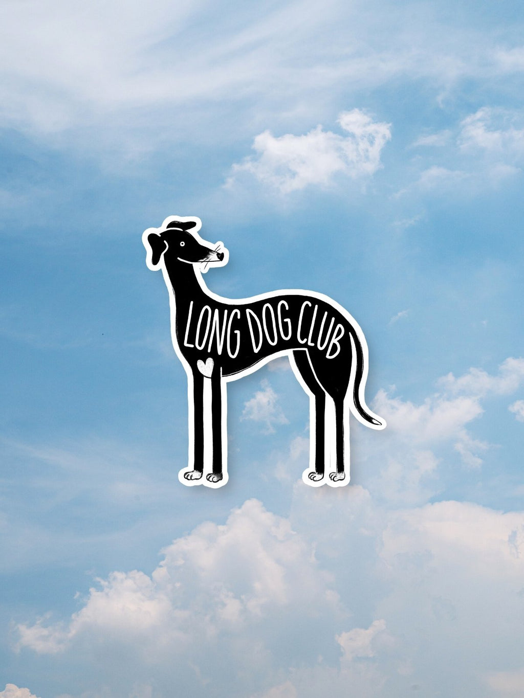 Long Dog Club sticker