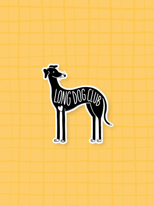 Long Dog Club sticker