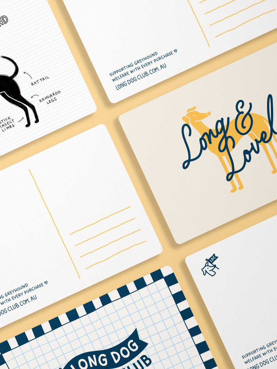 Long & Lovely Postcard